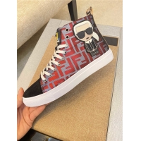 Discount Fendi High Tops Casual Shoes For Men #736610