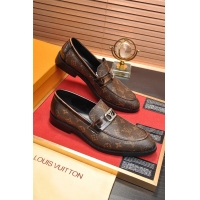 Pretty Style Louis Vuitton Leather Shoes For Men #726506