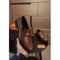 Best Price Hermes Leather Shoes For Men #711946