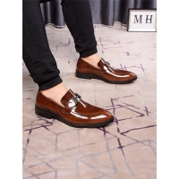 Elegant Hermes Leather Shoes For Men #718938