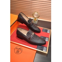 Discount Hermes Leather Shoes For Men #718941