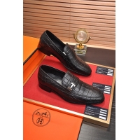 Low Price Hermes Leather Shoes For Men #718942