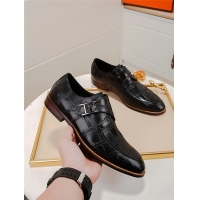 Popular Style Hermes Leather Shoes For Men #732277