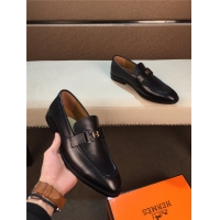 Luxury Hermes Leather Shoes For Men #736293