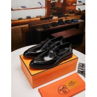 Well Crafted Hermes Leather Shoes For Men #736531