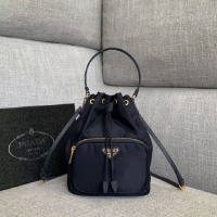 Classic Faux Prada Re-Edition nylon Tote bag 81166 dark blue