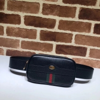 Modern Cheapest Gucci GG Original Leather belt bag 519308 black