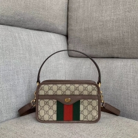 Shoulder Carry Gucci Ophidia small GG tote bag 598130 brown