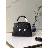 Expensive Louis Vuitton CAPUCINES BB M48865 black