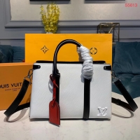 Market Sells Louis Vuitton EPI Leather SOUFFLOT BB M55613 white