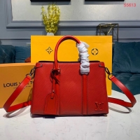 Hot Style Discount Louis Vuitton EPI Leather SOUFFLOT BB M44815 red