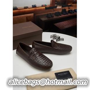 Newest Bottega Veneta BV Leather Shoes For Men #669273