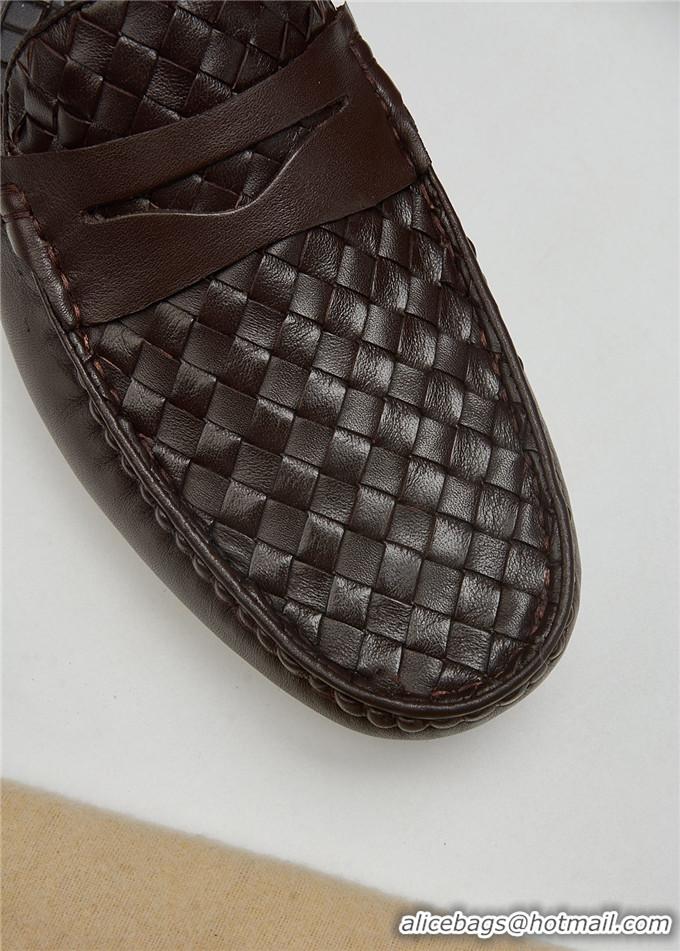 Newest Bottega Veneta BV Leather Shoes For Men #669273