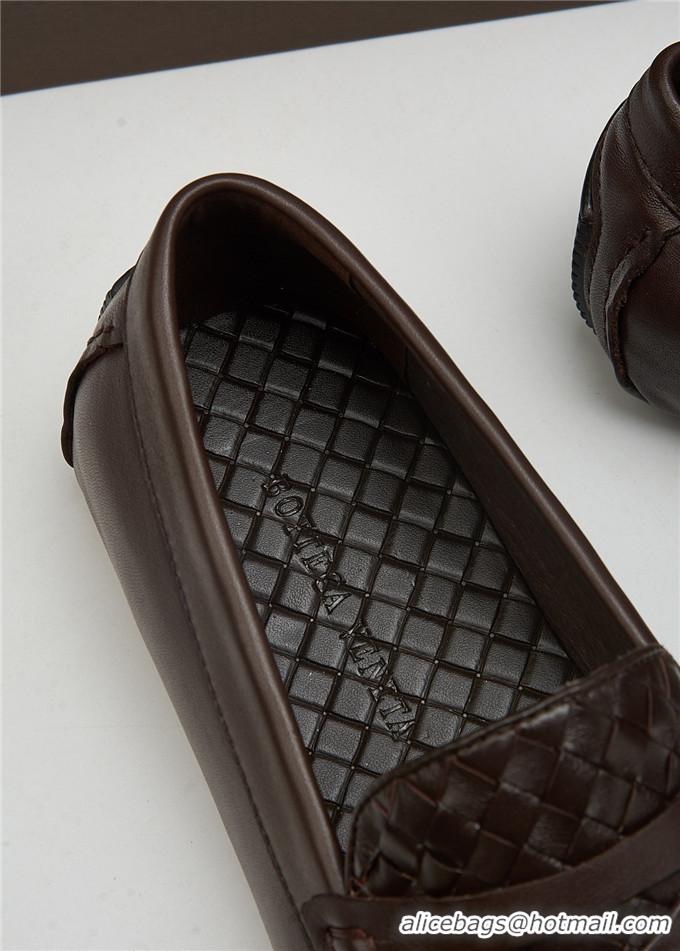 Newest Bottega Veneta BV Leather Shoes For Men #669273