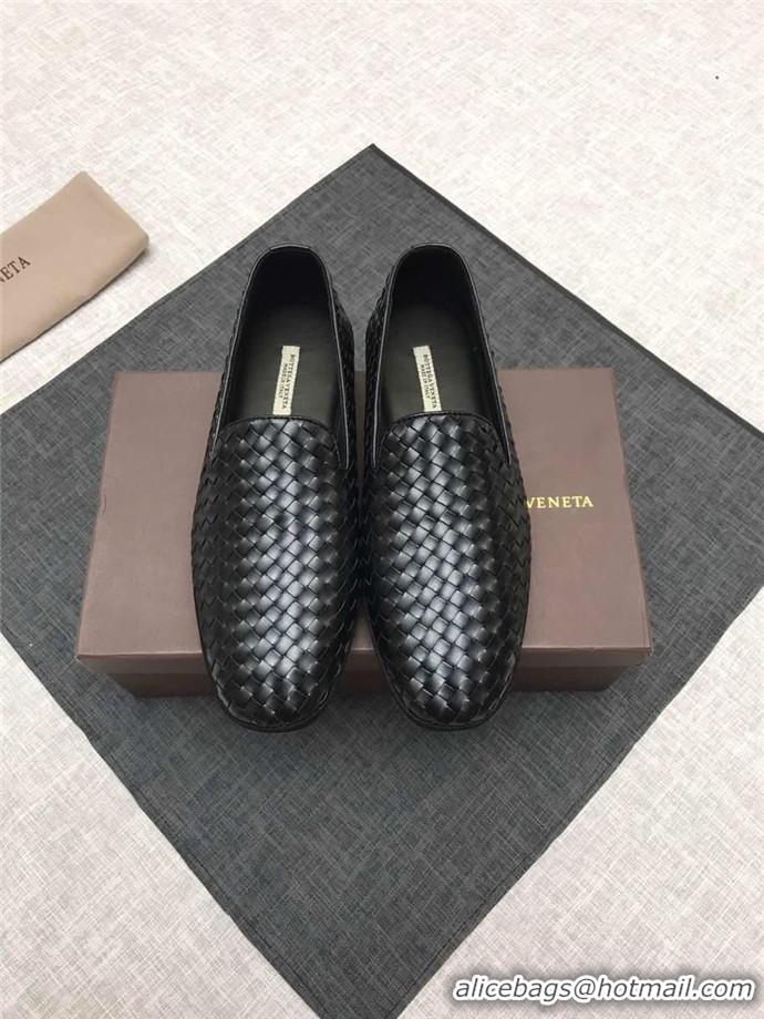 Custom Bottega Veneta BV Leather Shoes For Men #697741