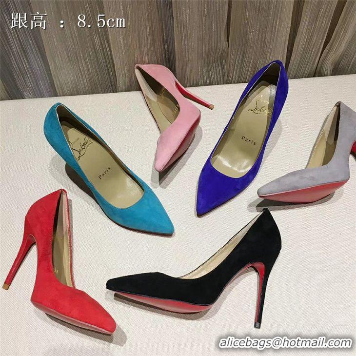 Lower Price Christian Louboutin CL High-heeled Shoes For Women #627536