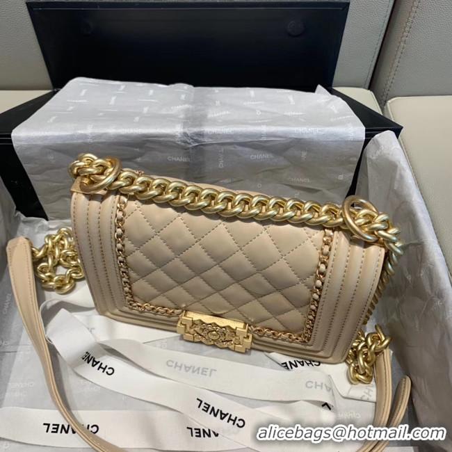 Market Sells BOY CHANEL flap bag A67085 cream