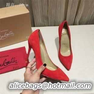 Discount Design Christian Louboutin CL High-heeled Shoes For Women #627545