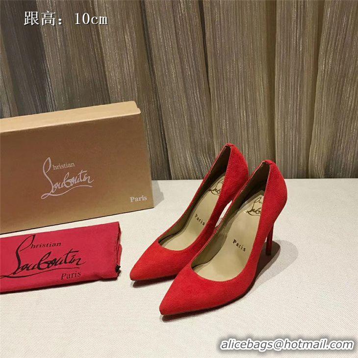 Discount Design Christian Louboutin CL High-heeled Shoes For Women #627545