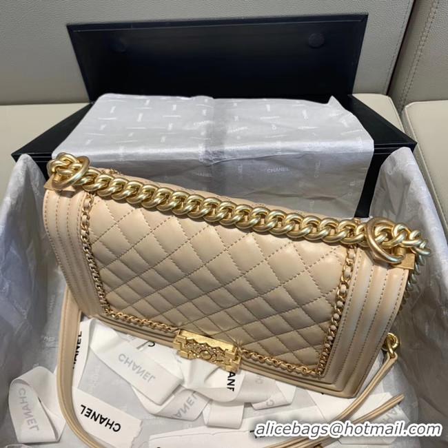 Cheap Ladies BOY CHANEL flap bag A67086 cream