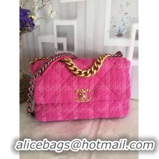 Grade Quality Discount CHANEL 19 Flap Bag AS1162 rose