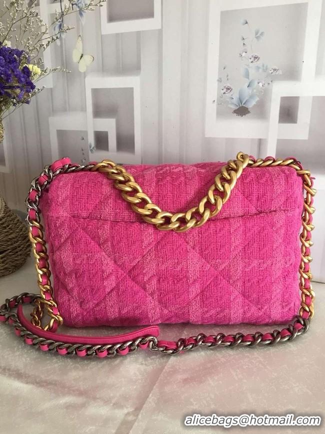 Grade Quality Discount CHANEL 19 Flap Bag AS1162 rose