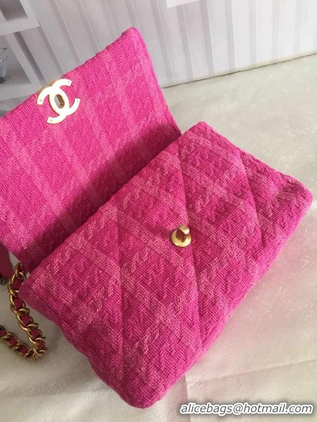 Grade Quality Discount CHANEL 19 Flap Bag AS1162 rose