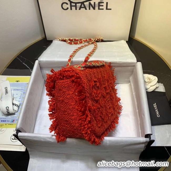 Modern Classic Cheap CHANEL 19 Flap Bag AS0974 red