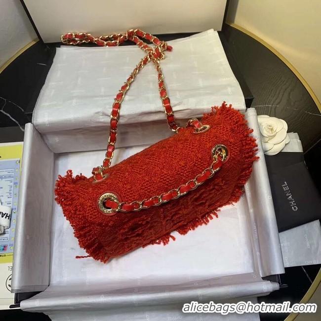 Modern Classic Cheap CHANEL 19 Flap Bag AS0974 red