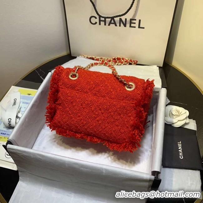 Modern Classic Cheap CHANEL 19 Flap Bag AS0974 red