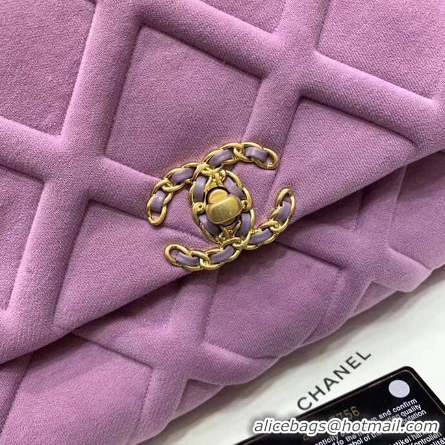 Good Taste Promotional CHANEL 19 Flap Bag AS1161 Lavender