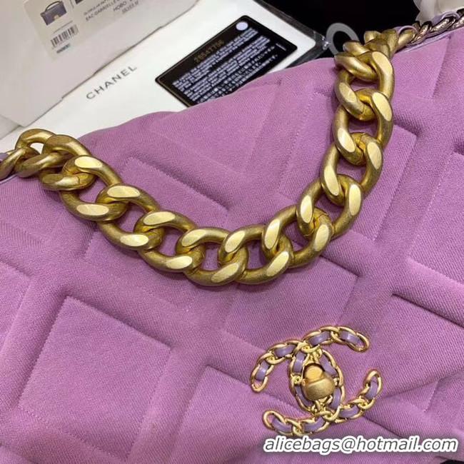 Good Taste Promotional CHANEL 19 Flap Bag AS1161 Lavender