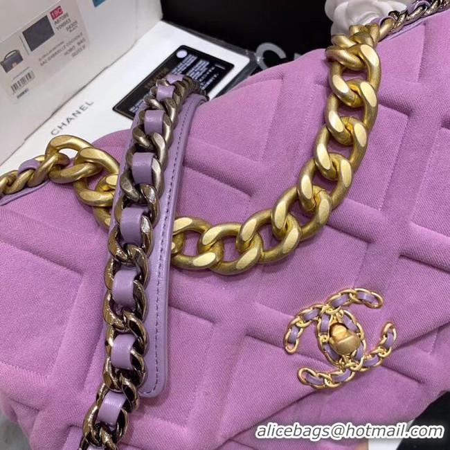 Good Taste Promotional CHANEL 19 Flap Bag AS1161 Lavender