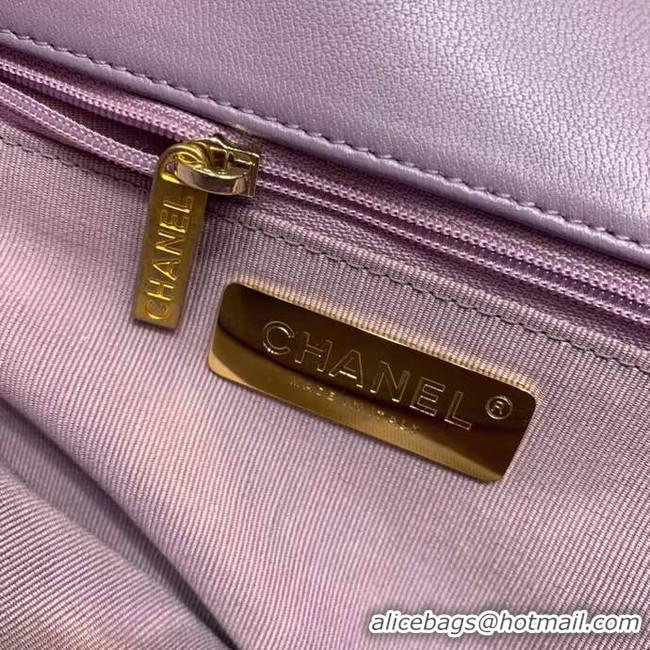 Top Grade Discount CHANEL 19 Flap Bag AS1162 Lavender