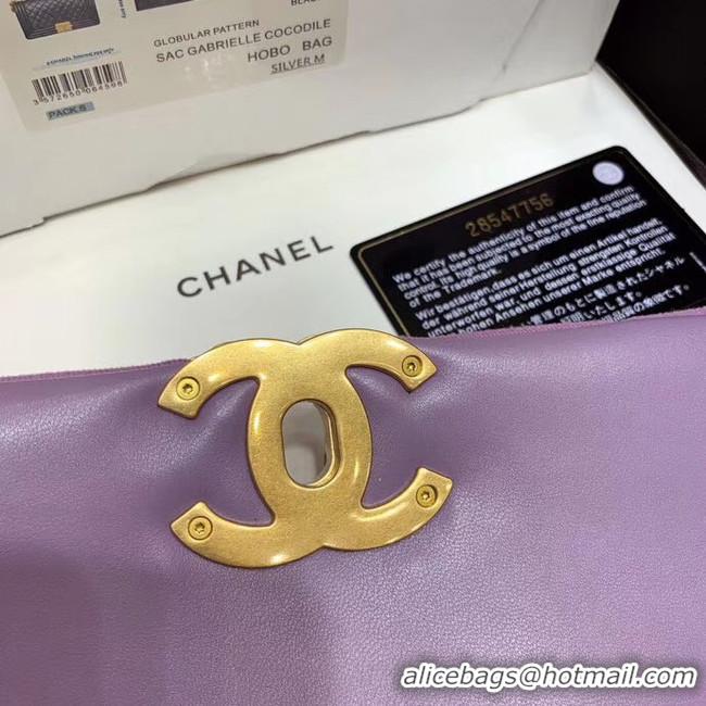 Top Grade Discount CHANEL 19 Flap Bag AS1162 Lavender