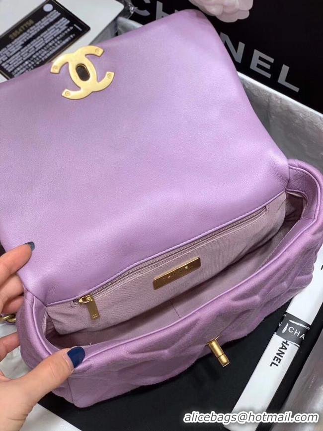 Top Grade Discount CHANEL 19 Flap Bag AS1162 Lavender