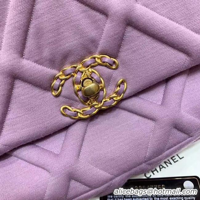 Top Grade Discount CHANEL 19 Flap Bag AS1162 Lavender