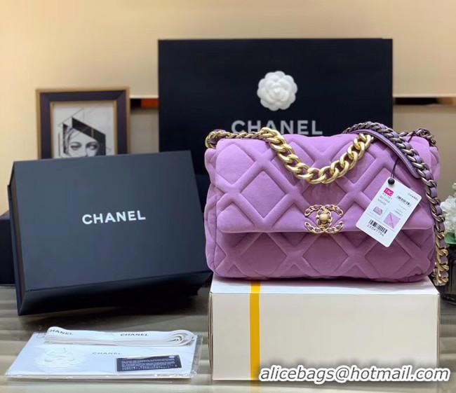 Top Grade Discount CHANEL 19 Flap Bag AS1162 Lavender