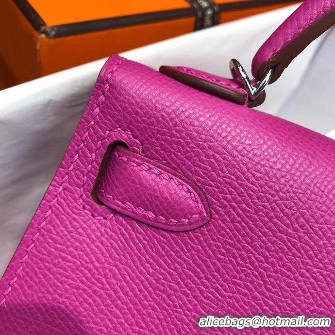 Particularly Recommended Hermes Kelly Tote Bag Original epsom Leather KL20 Pink