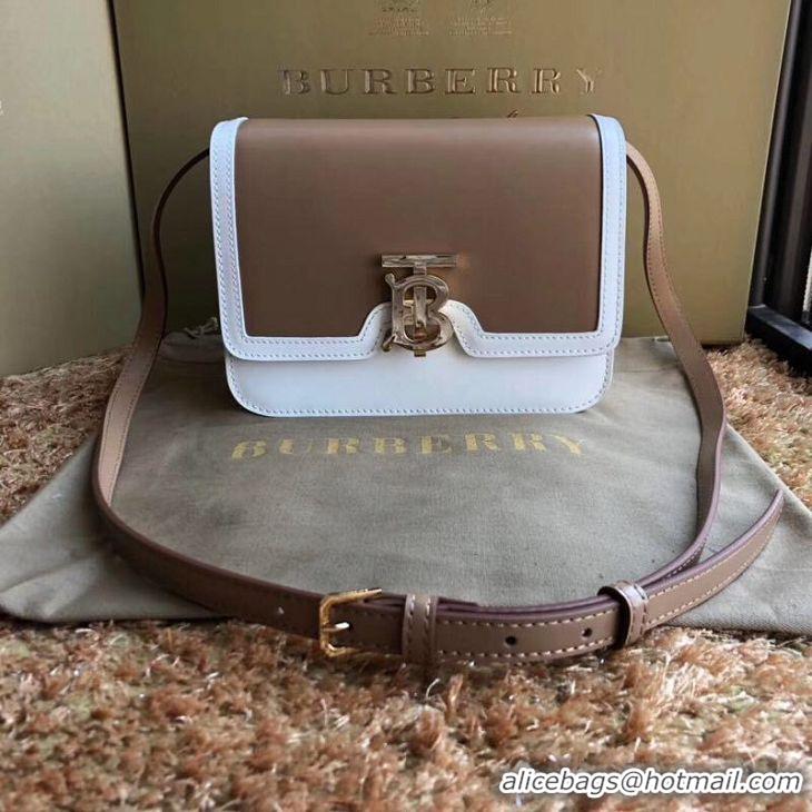 Good Price BurBerry Original Leather Shoulder Bag BU55686 Brown