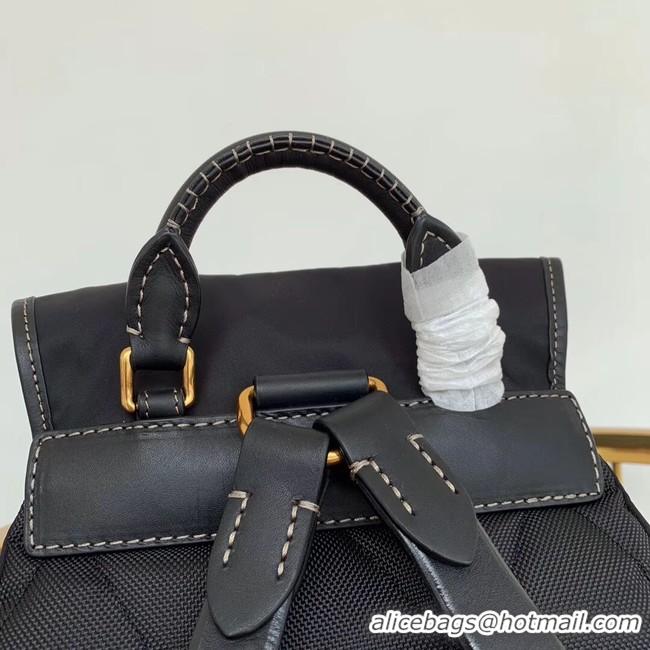 Buy Fashionable Burberry Large Backpack Fabric BU3699 black