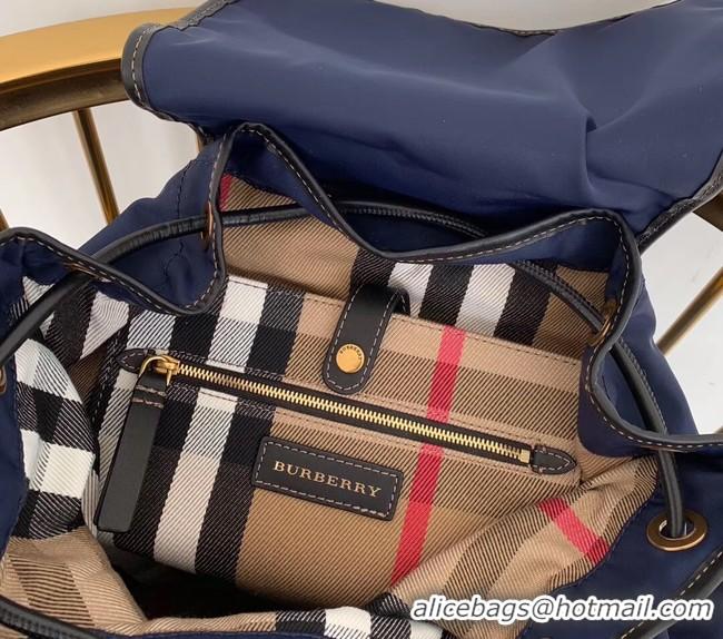 Reproduction Burberry Large Backpack Fabric BU3699 blue