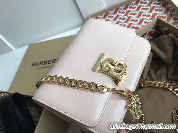 Cheapest BurBerry Original Leather Thomas Belt Bag BU55698 White