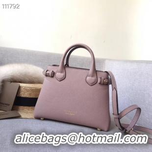 Grade Quality BurBerry Leather Tote Bag 7461 pink