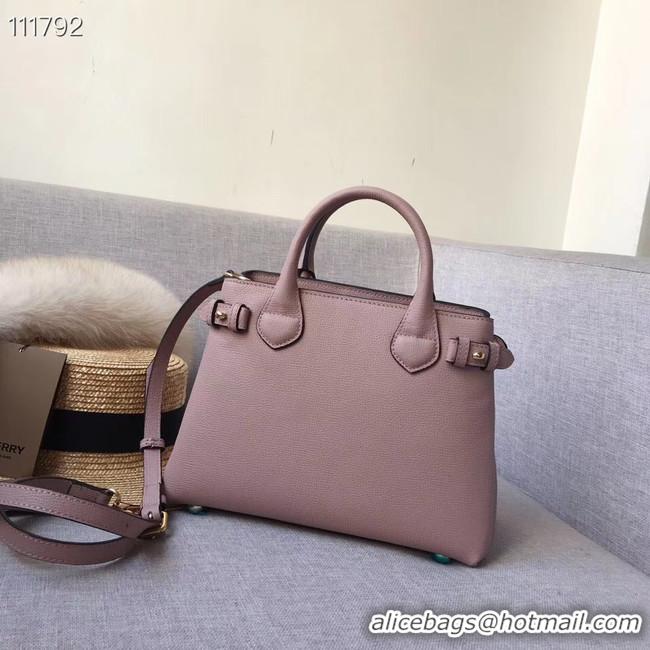 Grade Quality BurBerry Leather Tote Bag 7461 pink