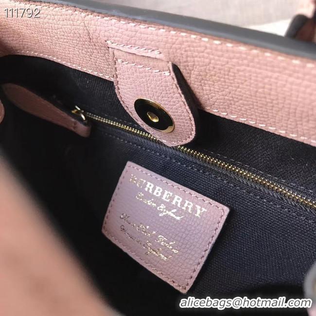 Grade Quality BurBerry Leather Tote Bag 7461 pink