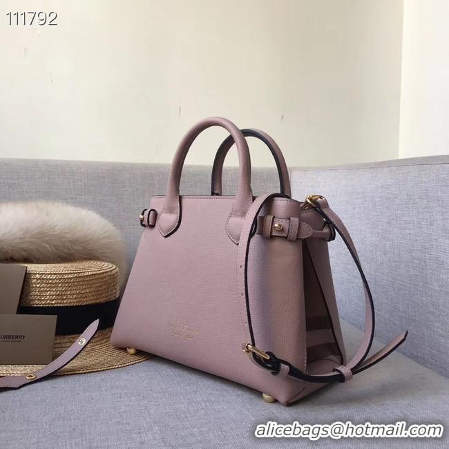 Grade Quality BurBerry Leather Tote Bag 7461 pink