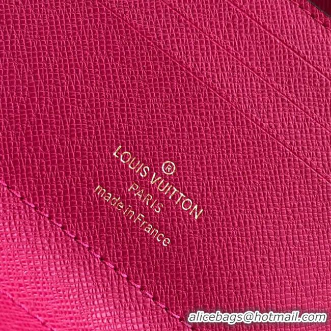 Trendy Discount Louis Vuitton Monogram Canvas Card Holder M66533 rose