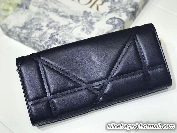 Buy Inexpensive DIOR CLUTCH gold-tone metal C1040A black