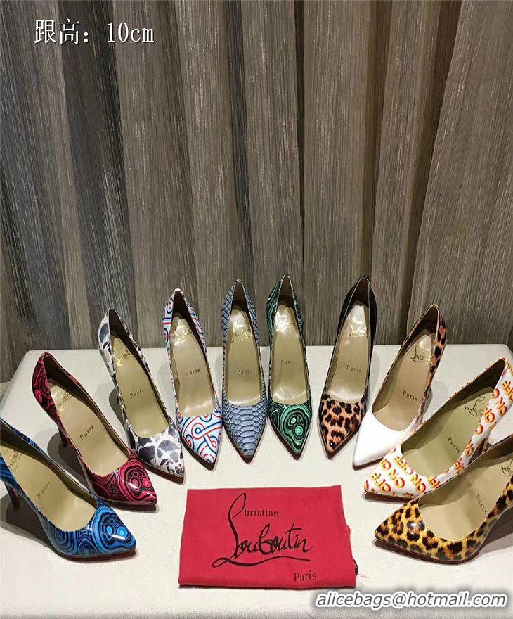 Discount Christian Louboutin CL High-heeled Shoes For Women #629487